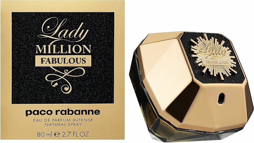 Paco Rabanne Lady Million Fabulous Intense Eau De Parfum 27oz 80ml Alionastore We Provide 8886