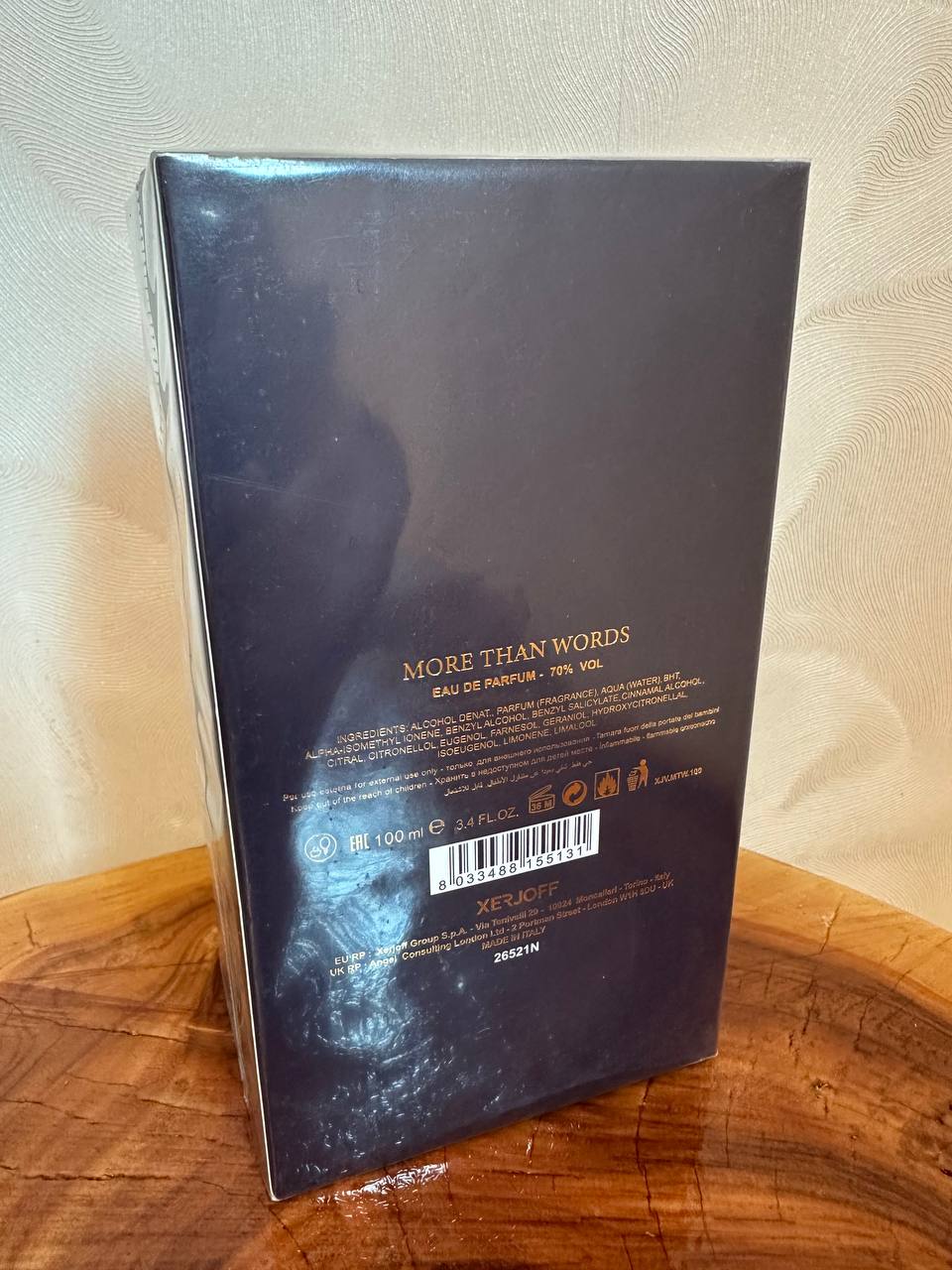 Xerjoff More Than Words Eau De Parfum 3.4oz / 100ml