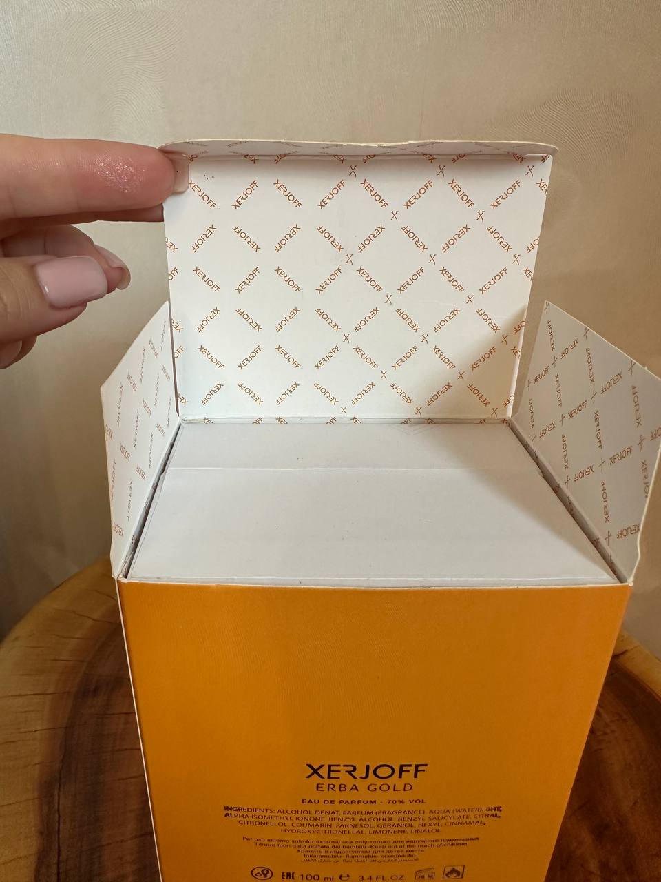Xerjoff Erba Gold Eau De Parfum 3.4oz / 100ml