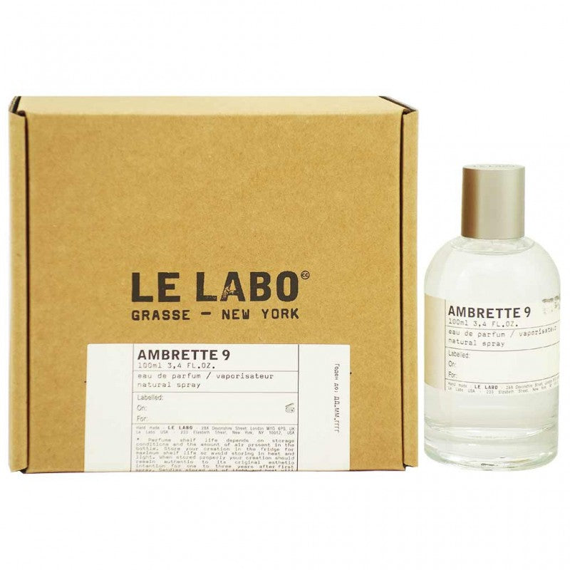 Le Labo Ambrette 9 Eau De Parfum 3.4oz / 100ml – Alionastore, we