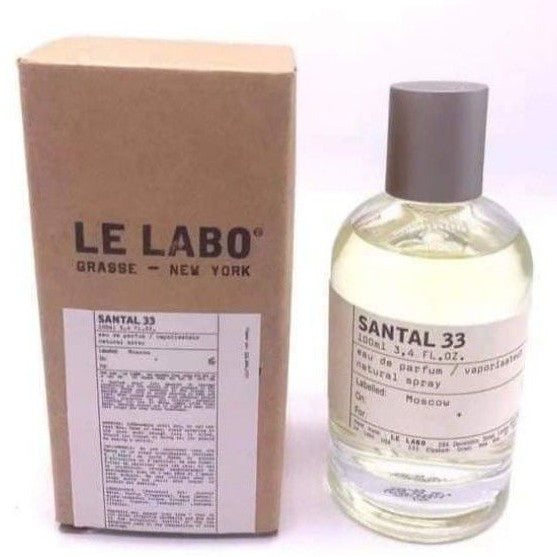 Le Labo Santal 33 Eau de Parfum 3.4 oz Spray.