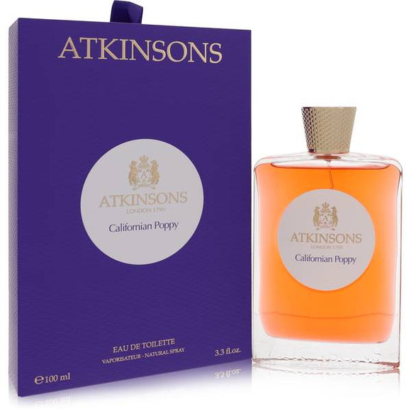 Atkinsons Californian Poppy Eau De Parfum 3.4oz / 100ml