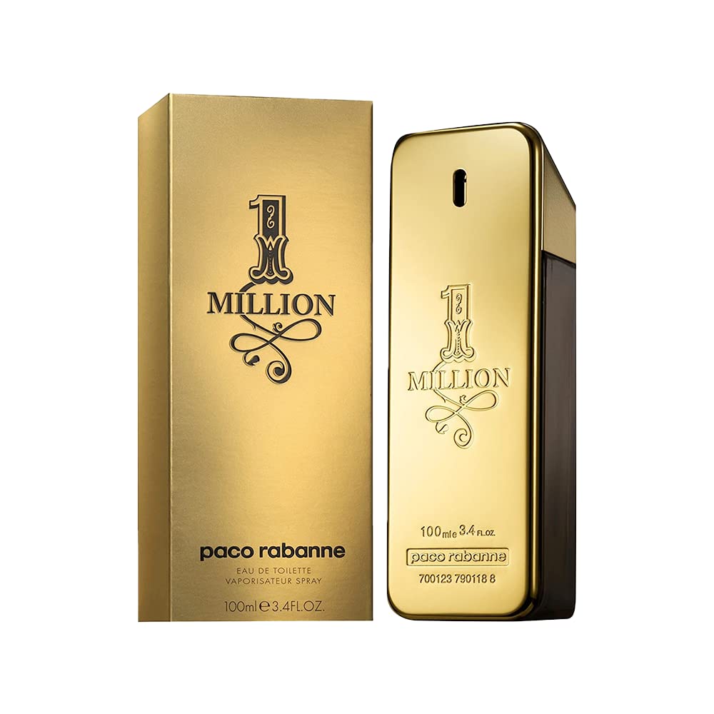 Paco Rabanne 1 Million Eau De Toilette 3.4oz / 100ml
