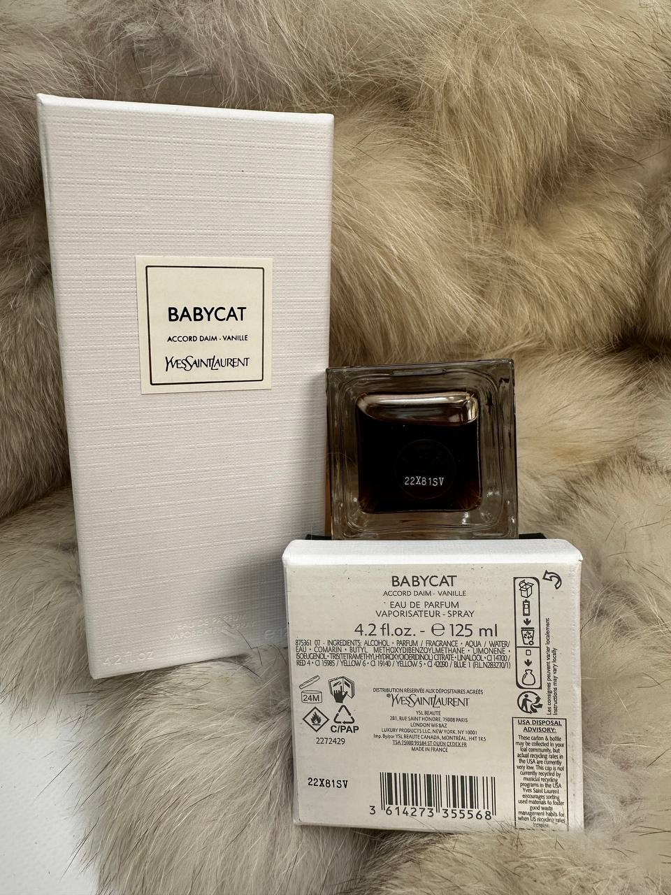 YSL Babycat Eau De Parfum 4.2oz / 125ml