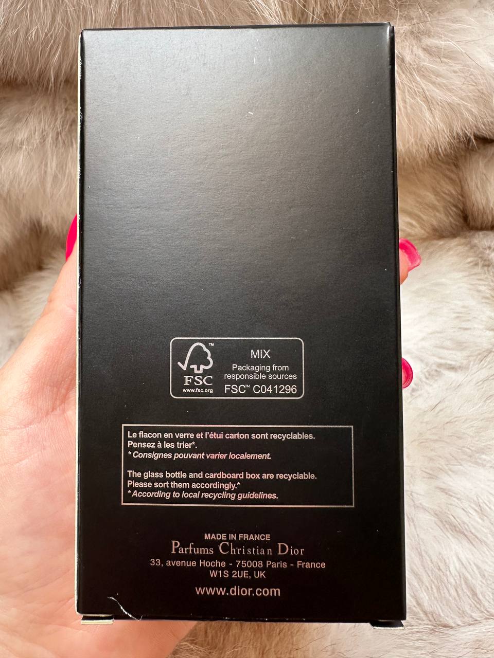 Christian Dior Homme Intense Eau De Parfum 3.4oz / 100ml