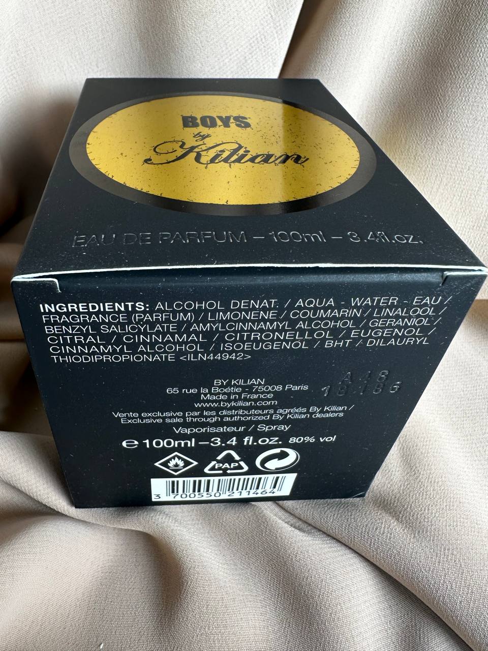 Kilian Boys Eau De Parfum 3.4oz / 100ml