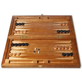 Backgammon carved wooden, model "ND-001ML"