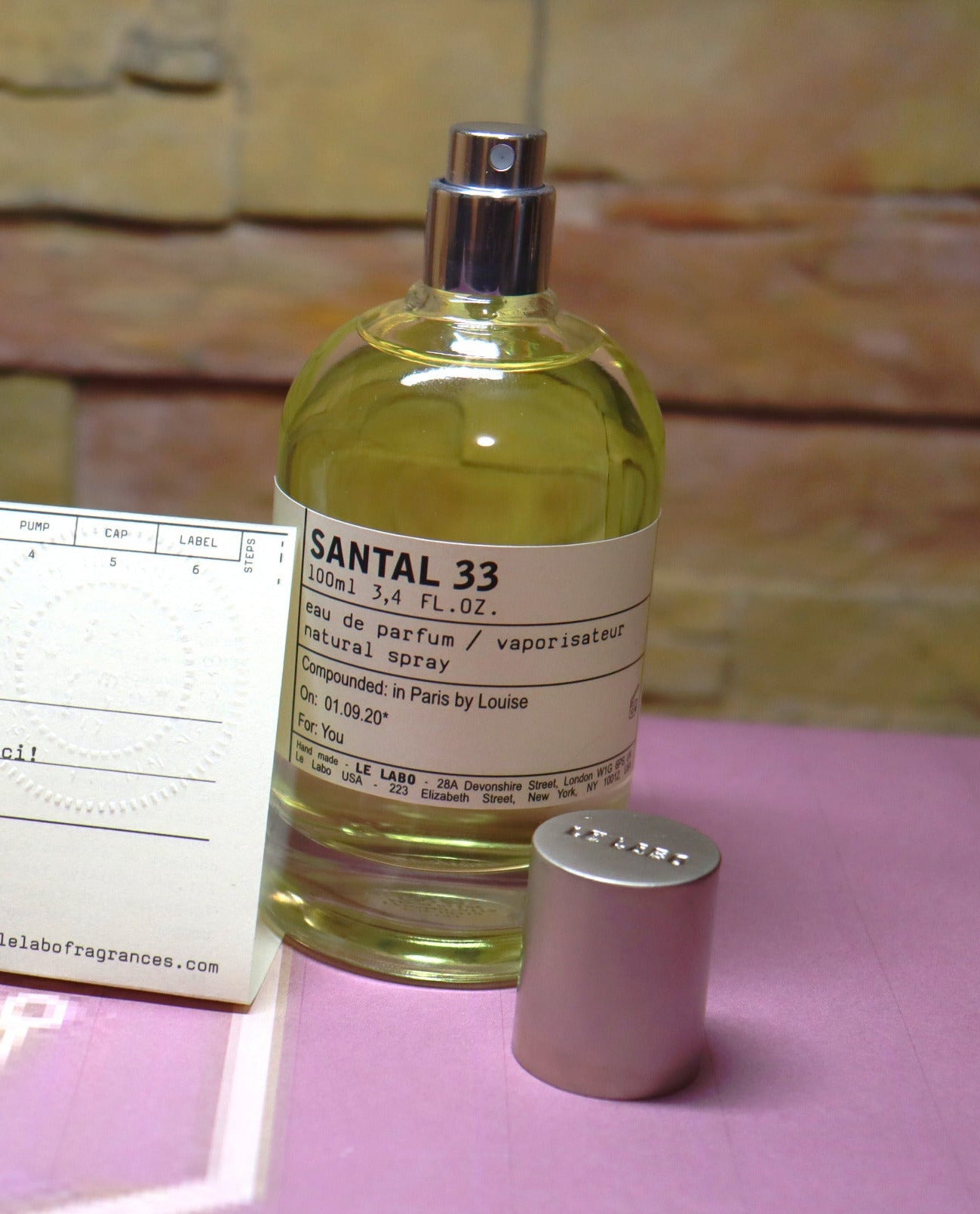 Le Labo Santal 33 (3.4oz)